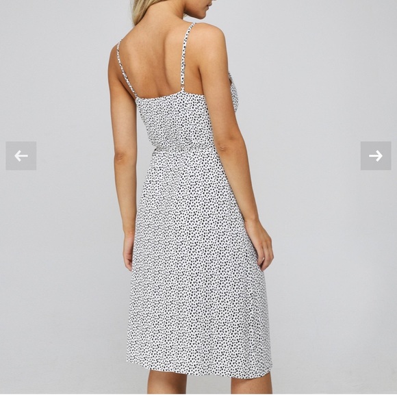 NWT Rails Spotted Wrap Dress - Picture 6 of 15